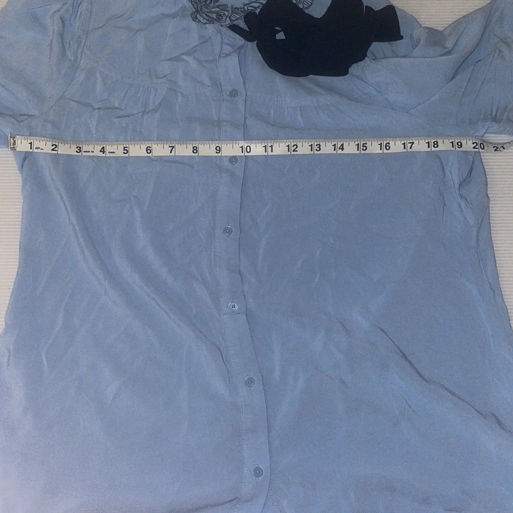 Disney Beauty and the Beast collared rose teacup shirt women size XL - Picture 7 of 7